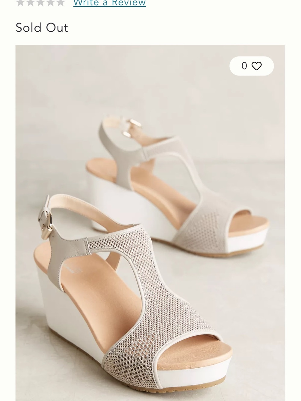 Dr Scholl’s Wedge Sandals Beige Open-Toe Comfort Women’s 11 M